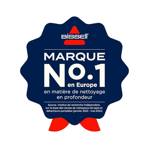 BISSELL PowerWash Compact Pet - Nettoyeur de Tapis Multi-surfaces pour Taches et Odeurs d'Animaux, Idéal pour Propriétai