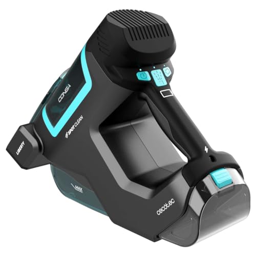 Aspirateur Cecotec Conga 50W 3en1 Pulvère nettoie aspire Liquides Solides 2 Réservoirs 350ml Autonomie 25min