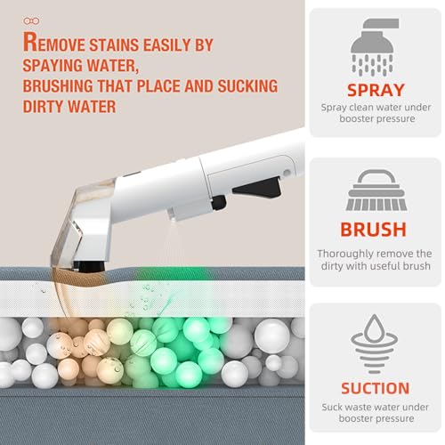 Nettoyeur de tapis 750W, aspirateur shampouineuse canapé, canapé tapis rembourrage voiture (noir 600W)