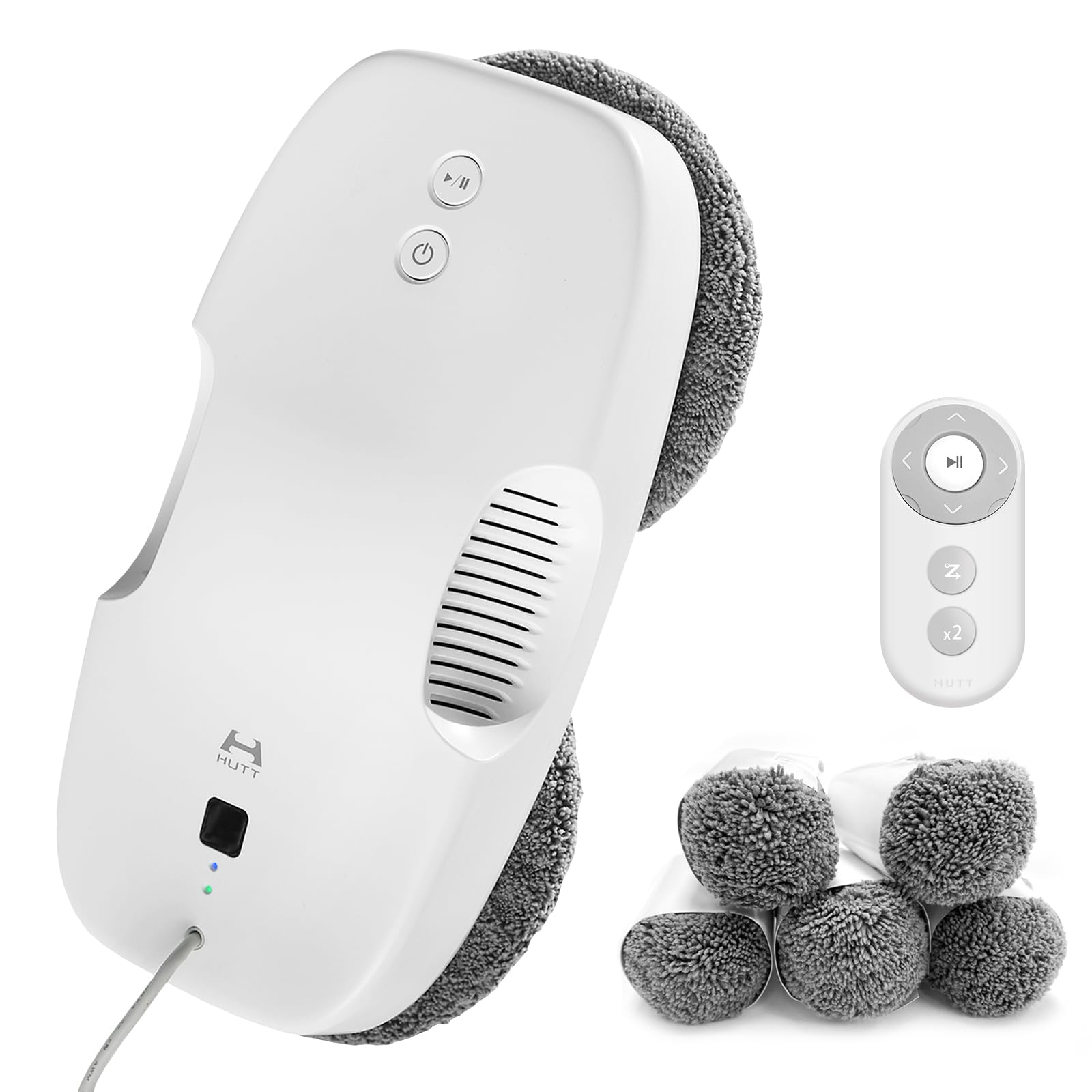 HUTT DDC55 Robot Nettoyeur Vitre Système de Sécurité Navigation Intelligente Télécommandé pour Maison Automatique 12 Chi